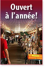 Le marché aux puces de Saint-Hyacinthe est ouvert à l'année!
